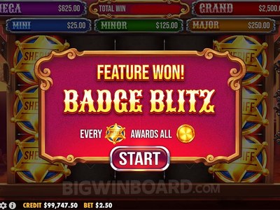 Слот Badge Blitz